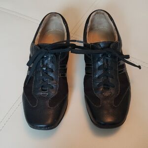 Naturalizer Black Casual And Classic Leather Shoes, Size 8.5
